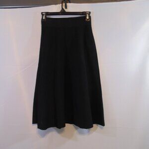 Junee Flare skirt.  Black.  Pull on, size XS